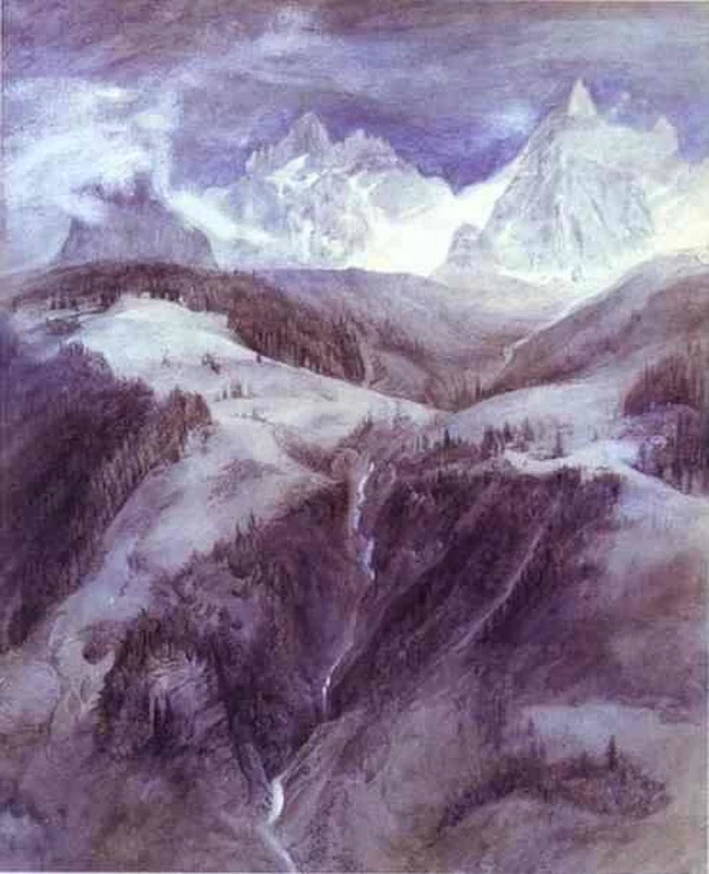 Cascate de la Folie, 1849